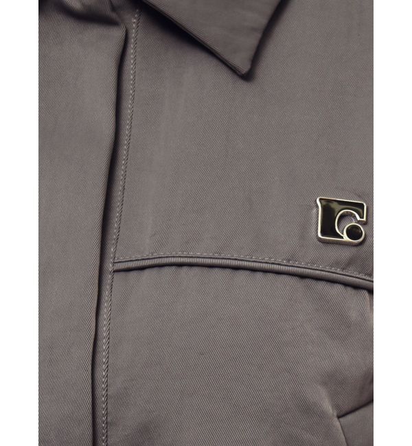 EMODA「ボックスEマークショートブルゾン」|ブルゾン・スタジャン|