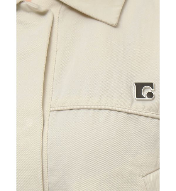 EMODA「ボックスEマークショートブルゾン」|ブルゾン・スタジャン|