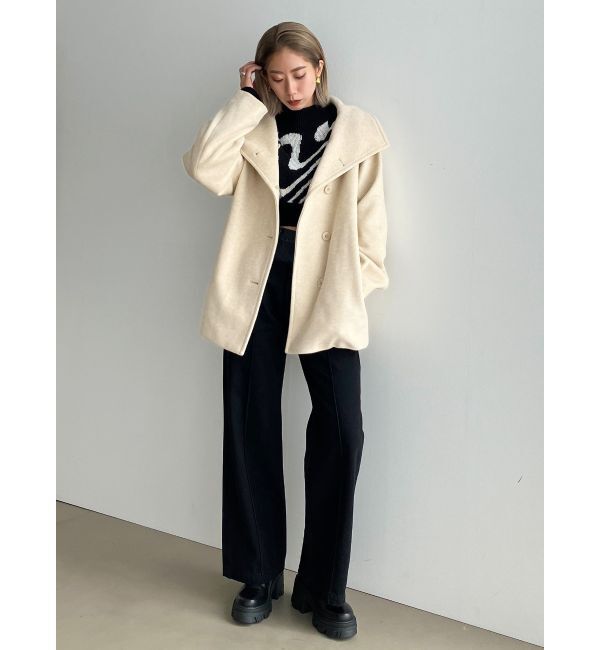 EMODA「オーバーダブルカラーミディコート」|その他|