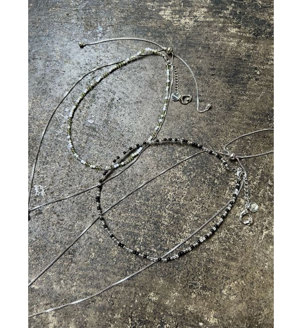 EMODA「ハートモチーフダブルネックレス」|ネックレス|