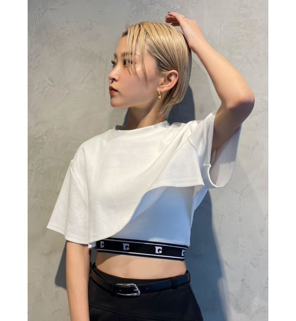 EMODA「レイヤージャガードフィットトップ」|Tシャツ・カットソー|