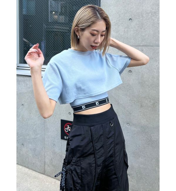 EMODA「レイヤージャガードフィットトップ」|Tシャツ・カットソー|