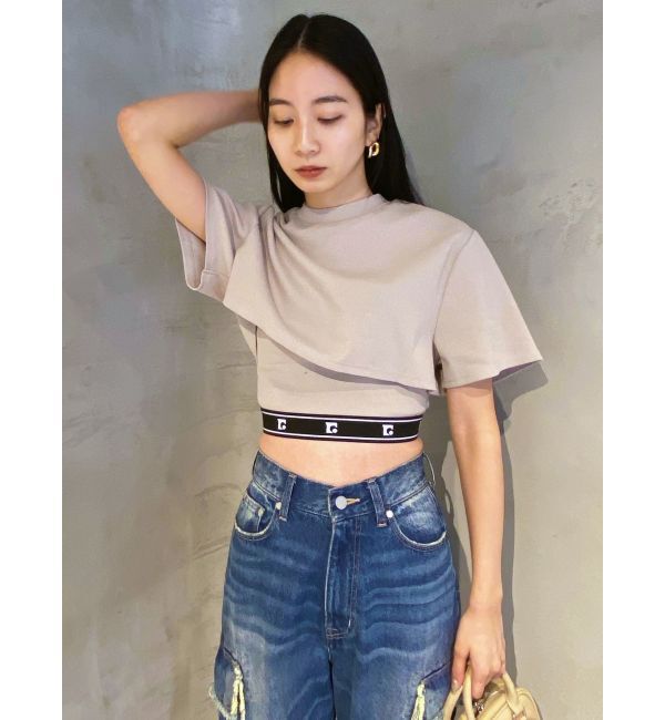 EMODA「レイヤージャガードフィットトップ」|Tシャツ・カットソー|