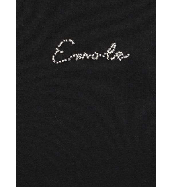 EMODA「ビーズロゴTシャツ」|Tシャツ・カットソー|