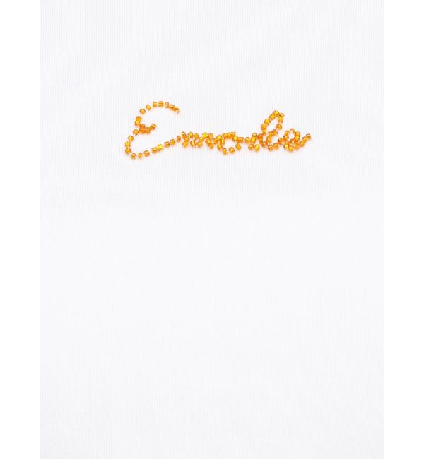 EMODA「ビーズロゴTシャツ」|Tシャツ・カットソー|