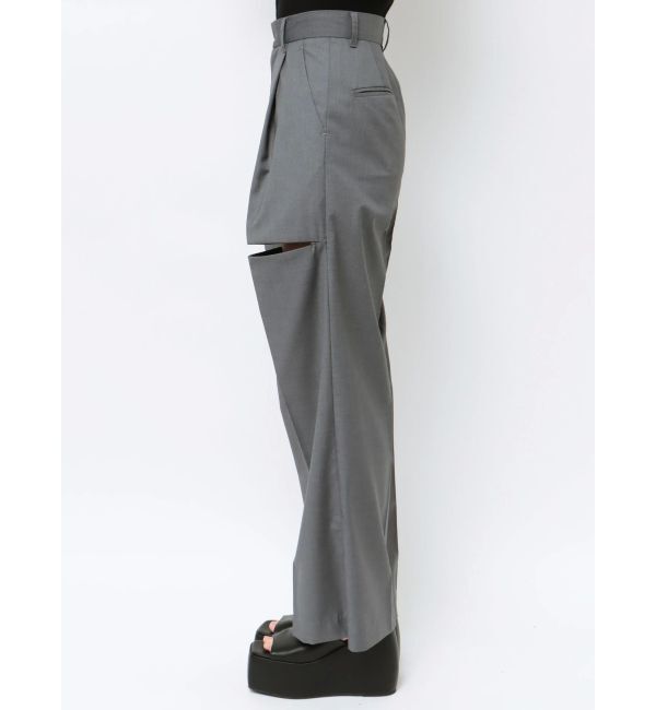 EMODA「ジップスリットワイドパンツ」|その他|