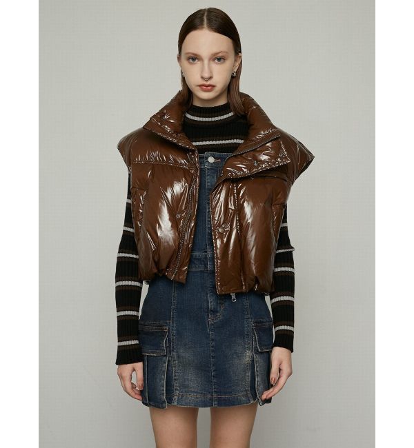 EMODA「コンパクトパッファーダウンベスト」|ダウンベスト・ベスト|