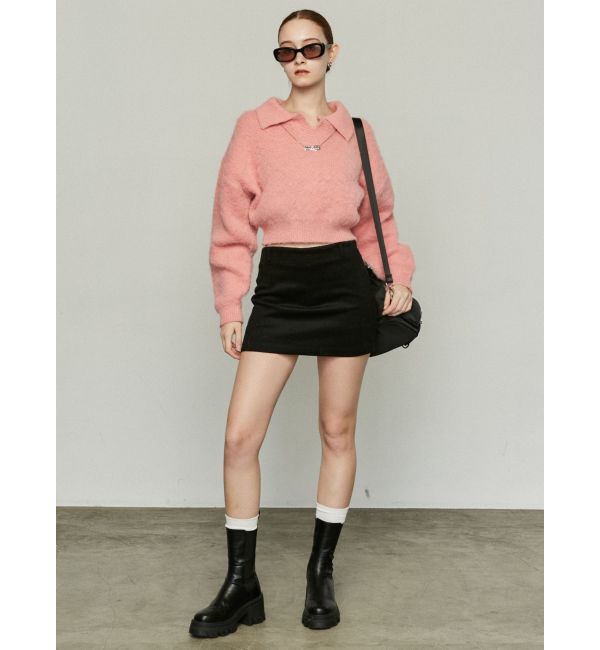 EMODA「ローライズマイクロミニスカート」|スカート|