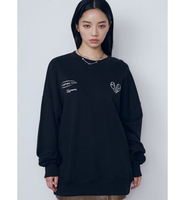 EMODA「マークユニットスウェット」|スウェット・ジャージ|ブラック