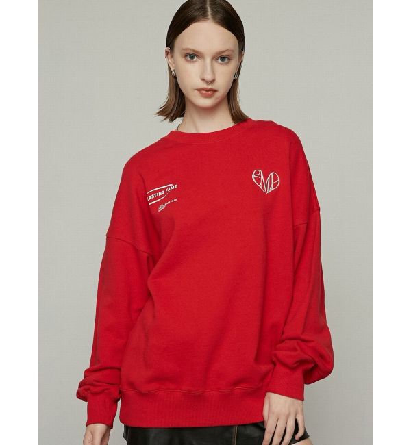 EMODA「マークユニットスウェット」|スウェット・ジャージ|レッド