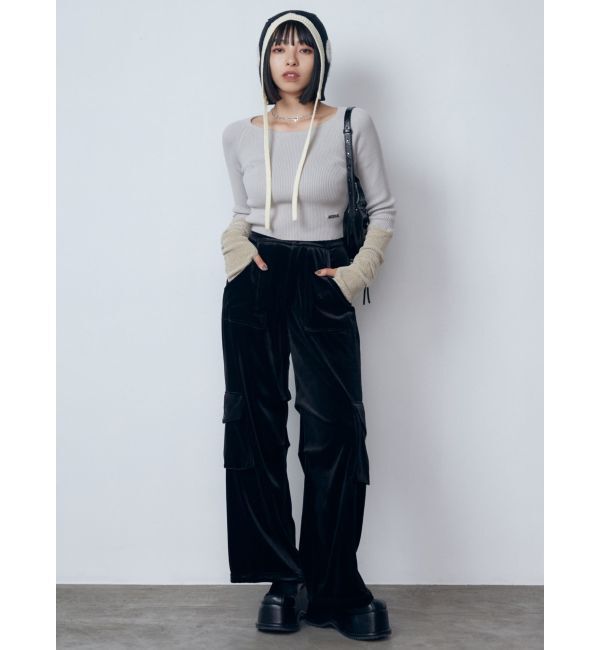 EMODA「ハンドウォームリブニット」|ニット・セーター|