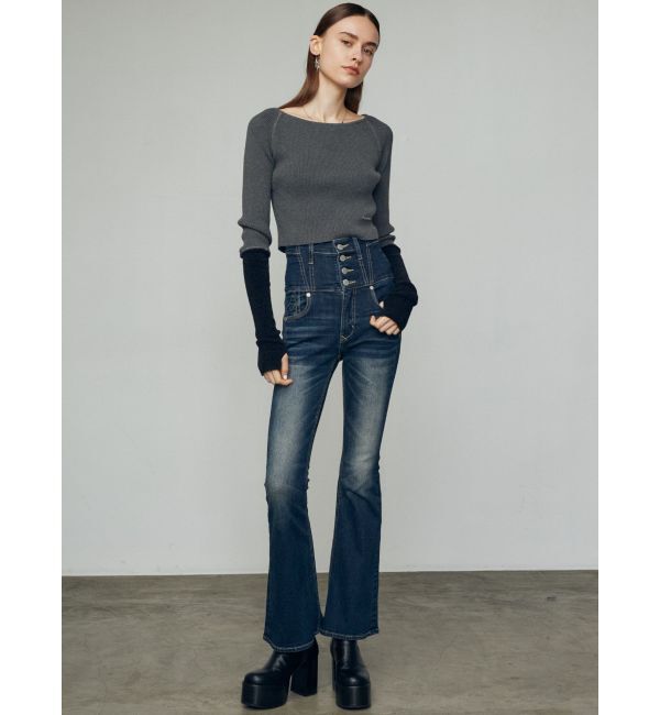 EMODA「ハンドウォームリブニット」|ニット・セーター|