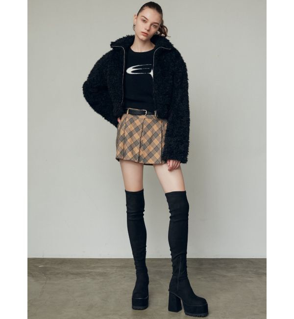 EMODA「ジャガードシャギーニット」|ニット・セーター|