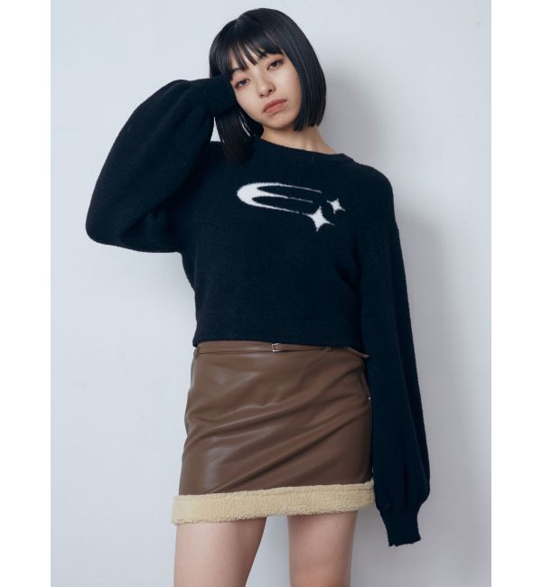 EMODA「ジャガードシャギーニット」|ニット・セーター|