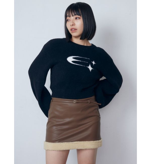 EMODA「ジャガードシャギーニット」|ニット・セーター|