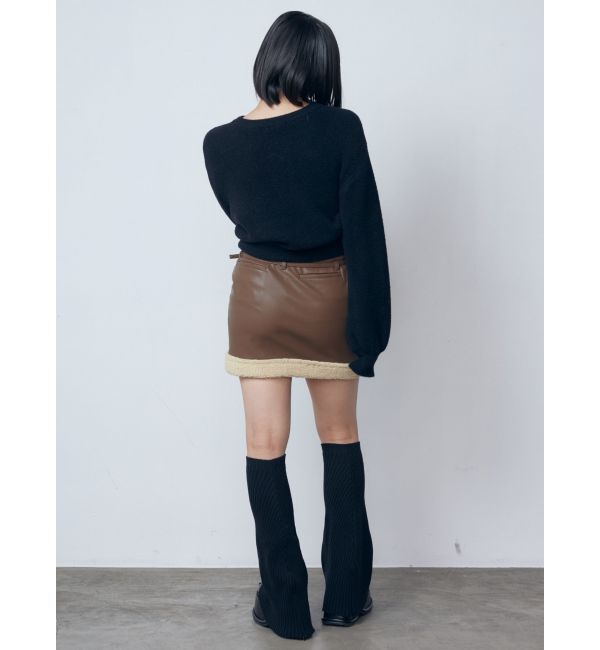 EMODA「ジャガードシャギーニット」|ニット・セーター|