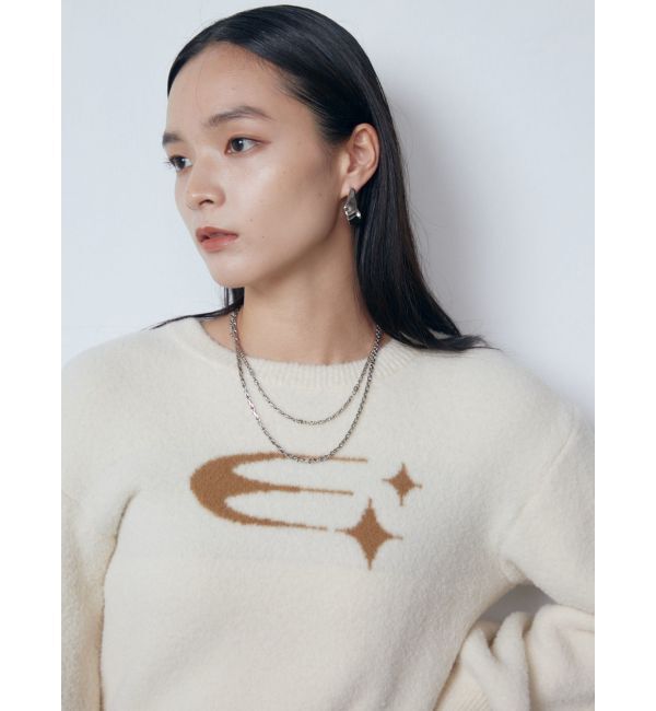 EMODA「ジャガードシャギーニット」|ニット・セーター|