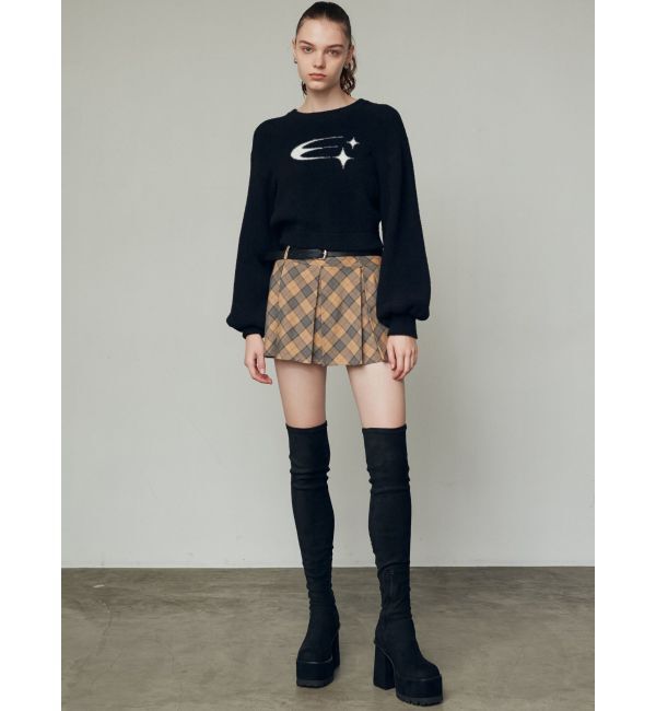 EMODA「ジャガードシャギーニット」|ニット・セーター|