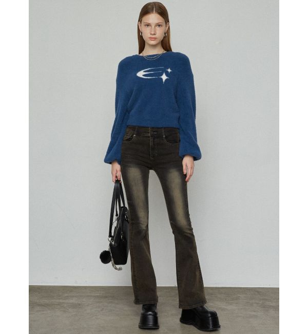 EMODA「ジャガードシャギーニット」|ニット・セーター|