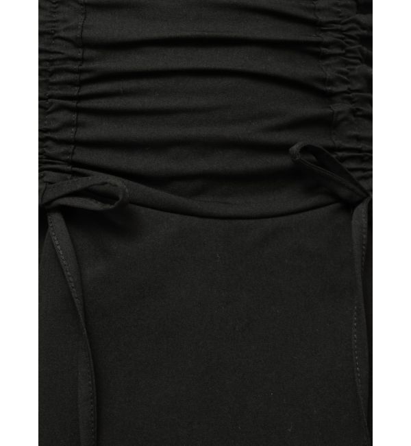 EMODA「ギャザーリボンフレアスカート」|スカート|