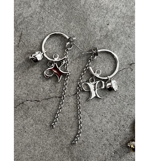 EMODA「クリスタルリボンピアス」|ピアス|