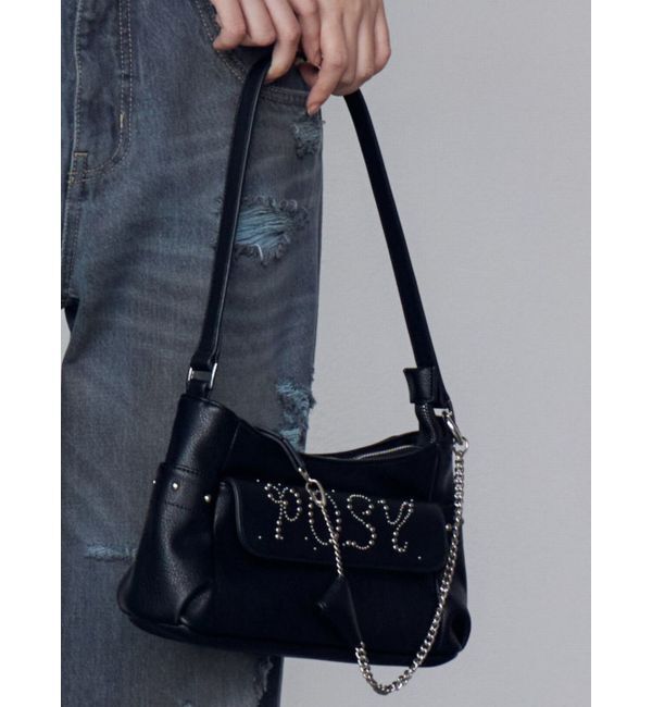 EMODA「フラップロゴチャームバッグ」|ハンドバッグ|