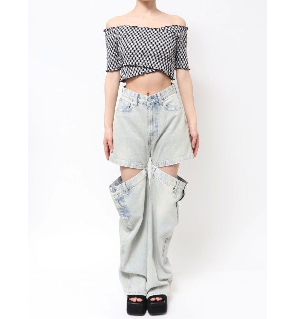 EMODA「フィットクロスバンドトップ」|Tシャツ・カットソー|