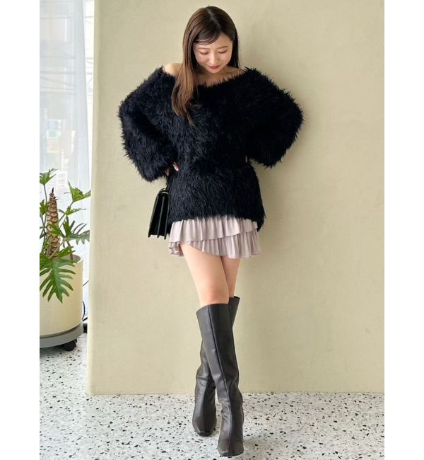 MERCURYDUO「マニッシュプリーツミニスカート」|スカート|