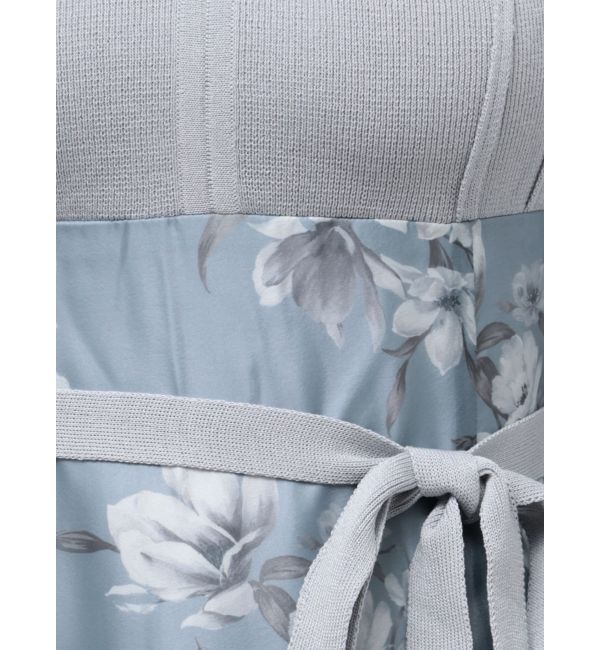 MERCURYDUO「フラワードッキングコルセットワンピース」|ワンピース|