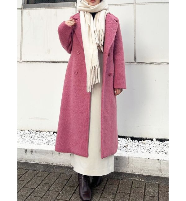 MERCURYDUO「シャギーロングチェスターコート」|チェスターコート|