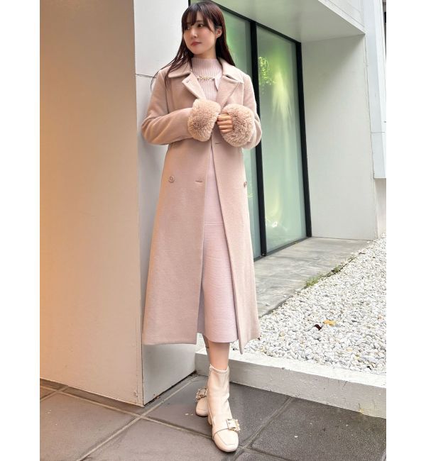 MERCURYDUO「チェーンボレロセットニットマーメイドワンピース」|ワンピース|