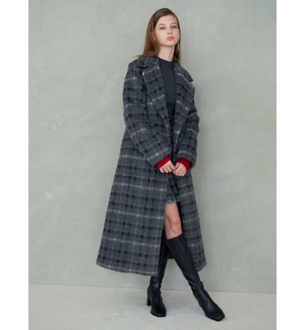 MERCURYDUO「シャギーチェックボックスプリーツミニスカパン」|その他|