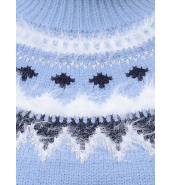 MERCURYDUO「ノルディッククロップドニット」|ニット・セーター|