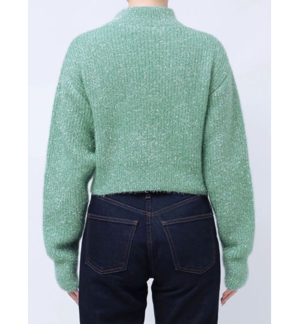 MERCURYDUO「フィルムシャギーボトルネックニット」|ニット・セーター|