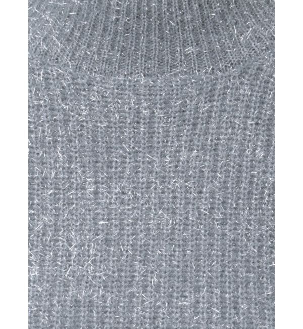 MERCURYDUO「フィルムシャギーボトルネックニット」|ニット・セーター|