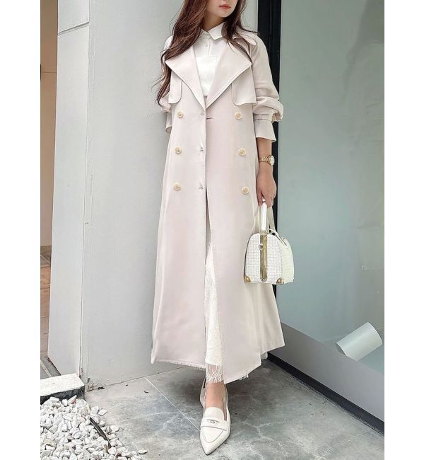 MERCURYDUO「ベーシックトレンチコート」|トレンチコート|