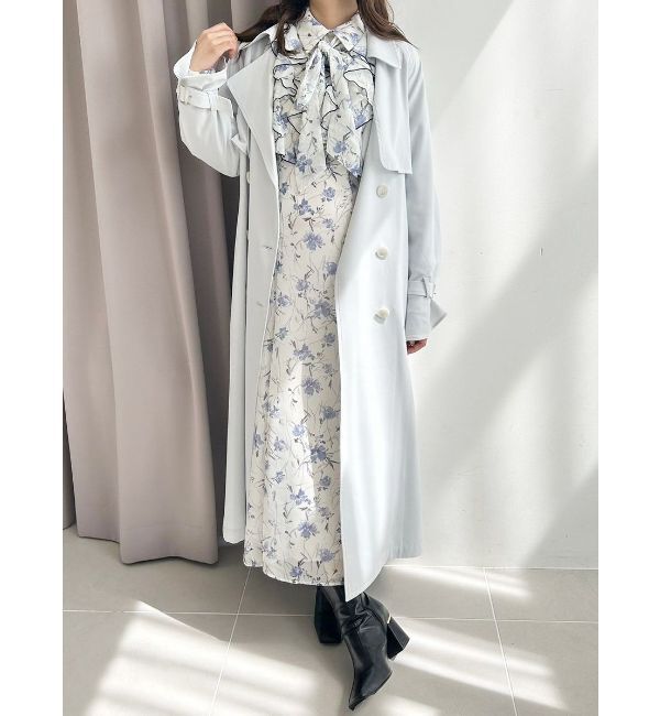 MERCURYDUO「ベーシックトレンチコート」|トレンチコート|