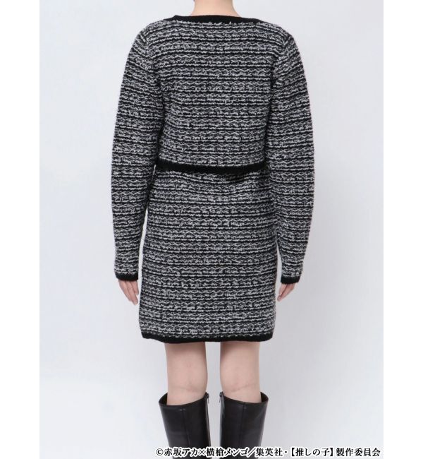 MERCURYDUO「TVアニメ【推しの子】ツイードカーディガンセットミニニットワンピース」|ワンピース|