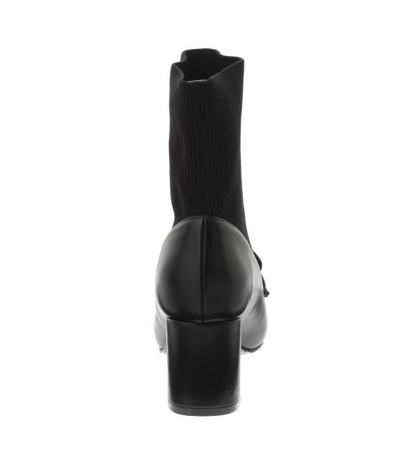 MERCURYDUO「ソックスローファーブーツ」|ショートブーツ|