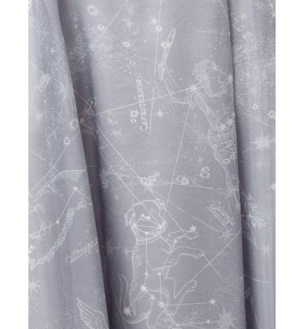 MERCURYDUO「星座モチーフプリントフレアスカート」|スカート|