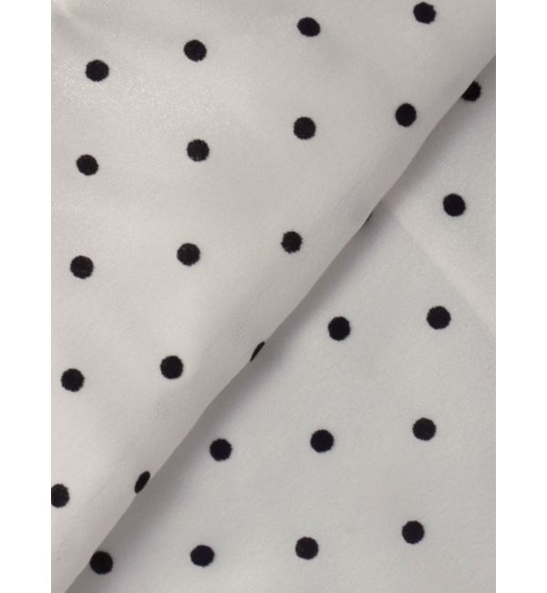 MERCURYDUO「前後2WAYリボンドットティアードワンピース」|ワンピース|