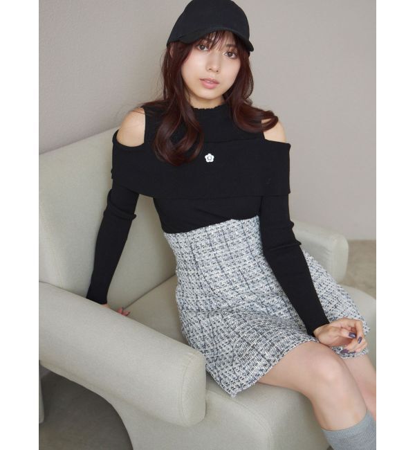 MERCURYDUO「【MARY QUANTコラボ】デイジーロゴキャップ」|キャップ・キャスケット|