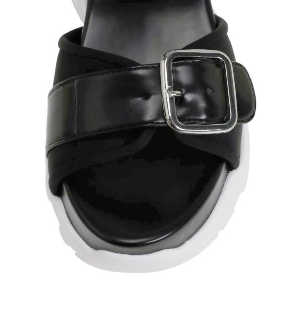 MERCURYDUO「ダブルベルトスポサン」|サンダル|