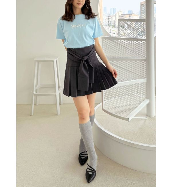 MERCURYDUO「刺繍ロゴTシャツ」|Tシャツ・カットソー|