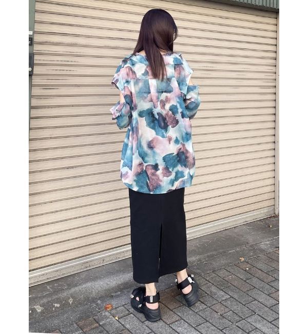 MURUA「2WAYシアーシャツ」|シャツ・ブラウス|