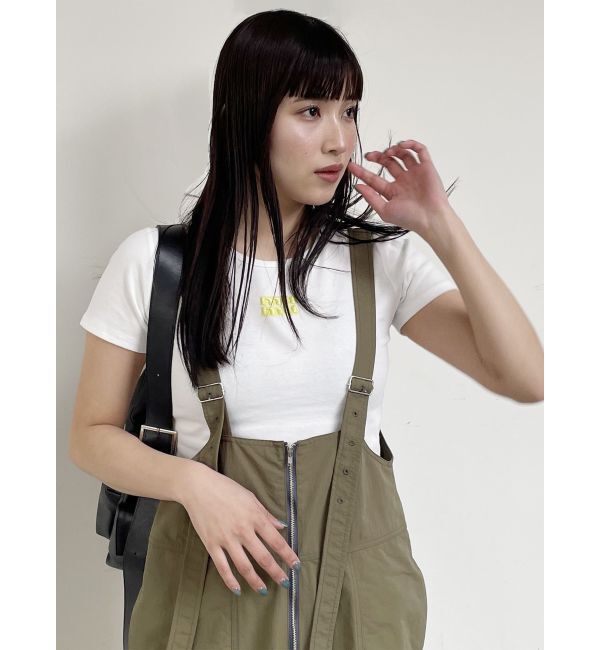 MURUA「ロゴクロップトTシャツ」|Tシャツ・カットソー|