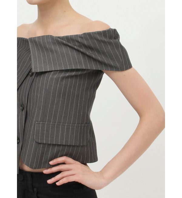 MURUA「オフショルマニッシュブラウス」|シャツ・ブラウス|