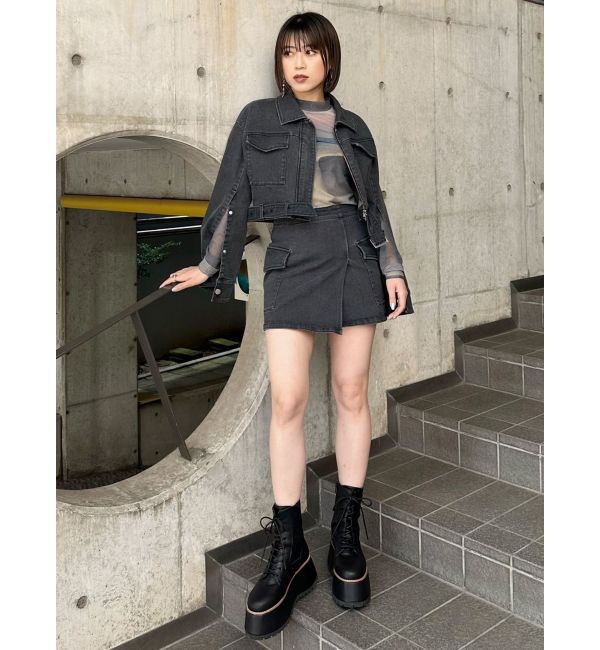 MURUA「レースアップブーツ」|ショートブーツ|