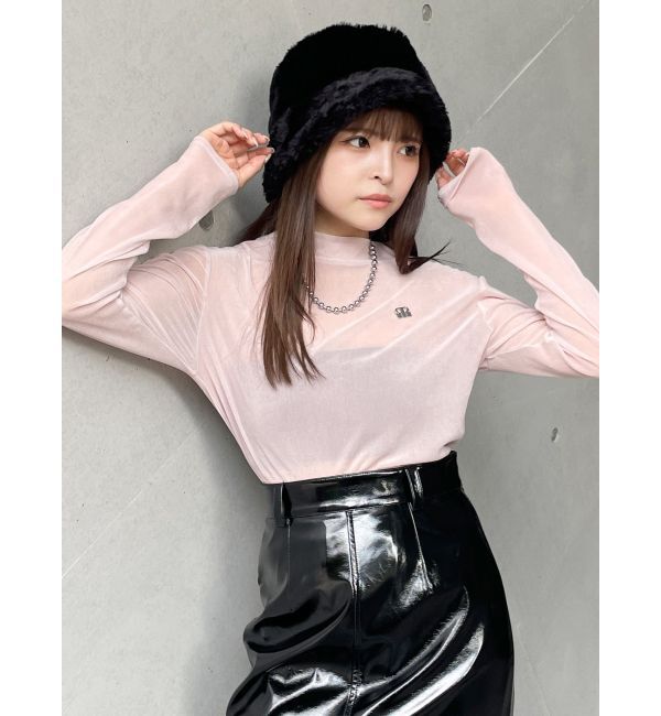 MURUA「フェイクファーバケットハット」|ハット|