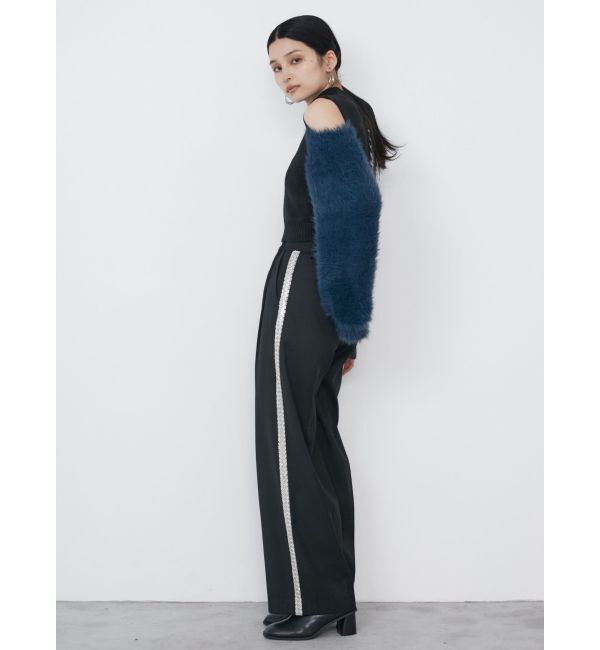 MURUA「ショルダーフラワーシャギーニット」|ニット・セーター|